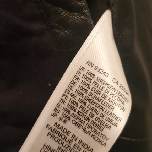 Diesel Leather Jacket - Picture 5 of 8